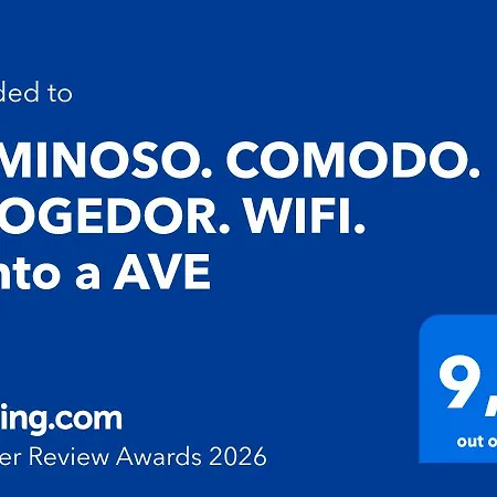 Luminoso. Comodo. Acogedor. Wifi. Junto A Ave アパート バレンシア