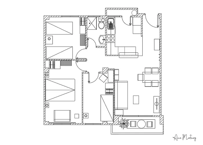 アパート Luminoso. Comodo. Acogedor. Wifi. Junto A Ave バレンシア
